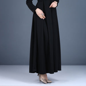 Zipped Black Dress