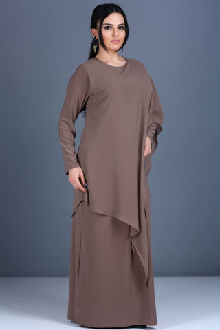 Oversize Mink Dress