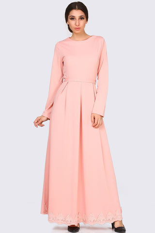 Zipped Powder Dress