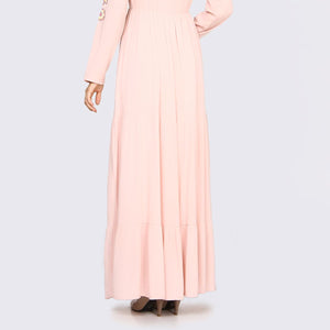 Embroidered Powder Dress