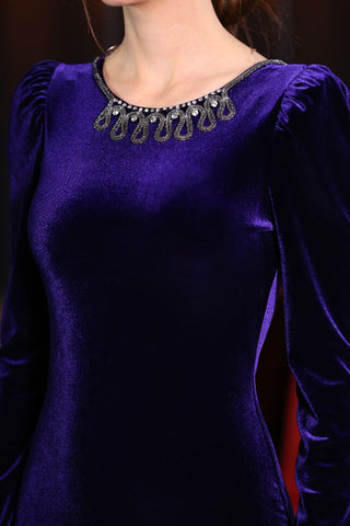 Dark Purple Dress