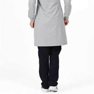 Striped Gray Modest Tunic Set
