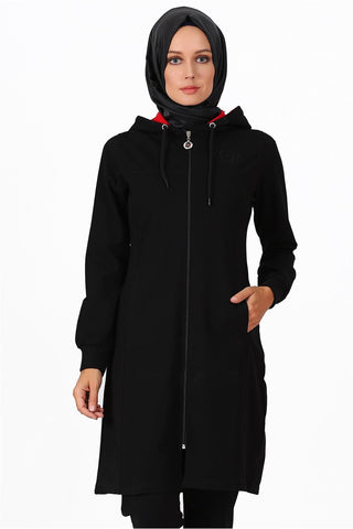 Black Modest Training Tunic Set