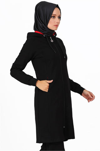 Black Modest Training Tunic Set