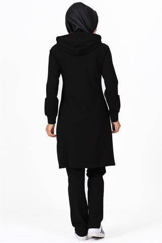 Black Modest Training Tunic Set