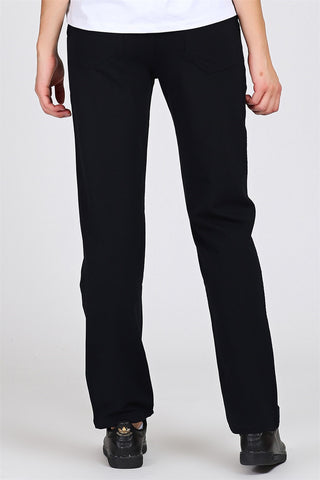 Plain Leg Women's Navy Blue Sweatpants