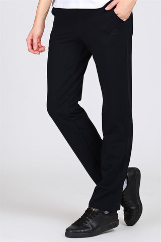 Plain Leg Women's Navy Blue Sweatpants