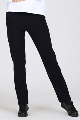 Plain Leg Women's Navy Blue Sweatpants