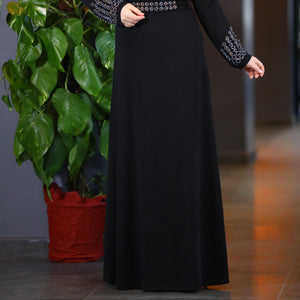 Big Size Black Dress