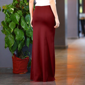 Long Red Skirt