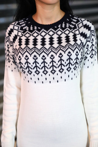 Patterned Tricot Tunic