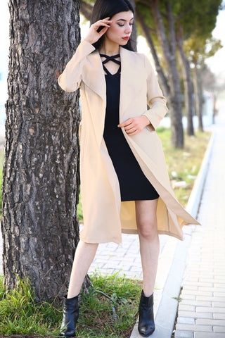 Long Beige Jacket