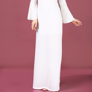 Ecru Evening Dress