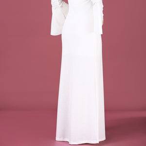 Ecru Evening Dress