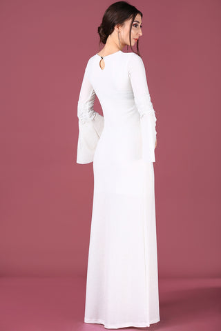 Ecru Evening Dress