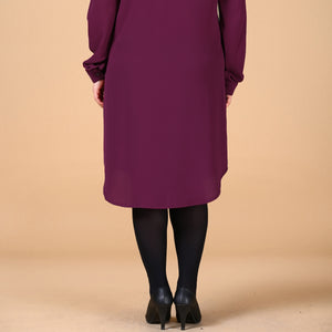 Oversize Maroon Tunic & Dress