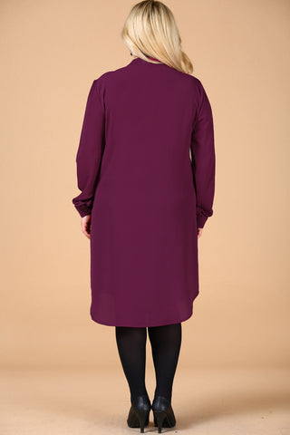 Oversize Maroon Tunic & Dress