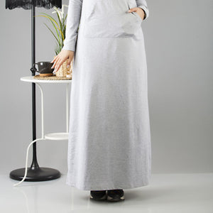 Hooded Grey Dress