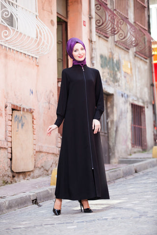 Black Modest Dress