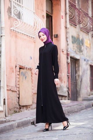 Black Modest Dress