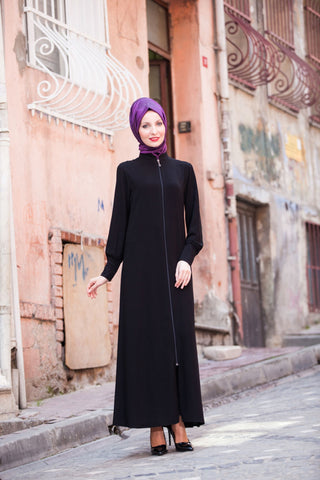 Black Modest Dress