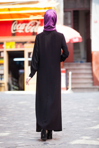 Black Modest Dress