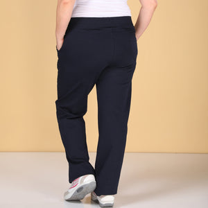 Pocketed Navy Blue Sweatpants