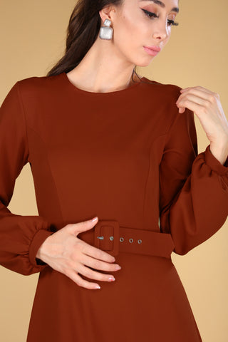 Tile Red Dress