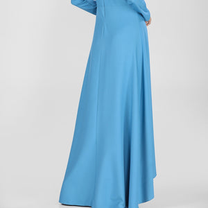 Zipped Indigo Dress