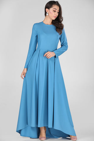 Zipped Indigo Dress
