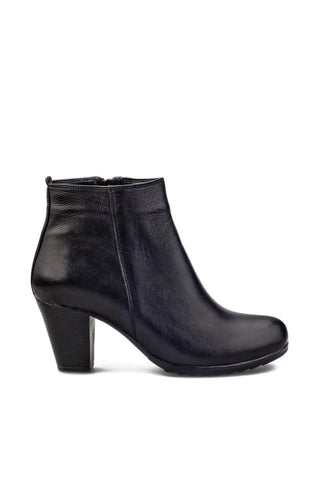 Women's Black Leather Boots