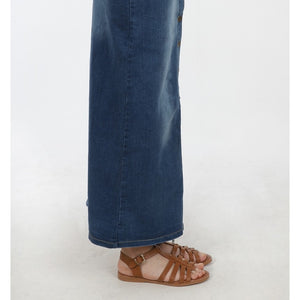 Long Denim Skirt