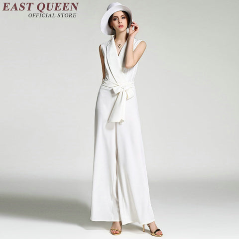Elegant women jumpsuit business casual