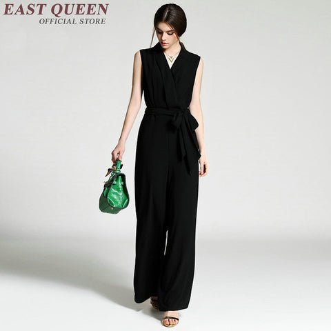 Elegant women jumpsuit business casual