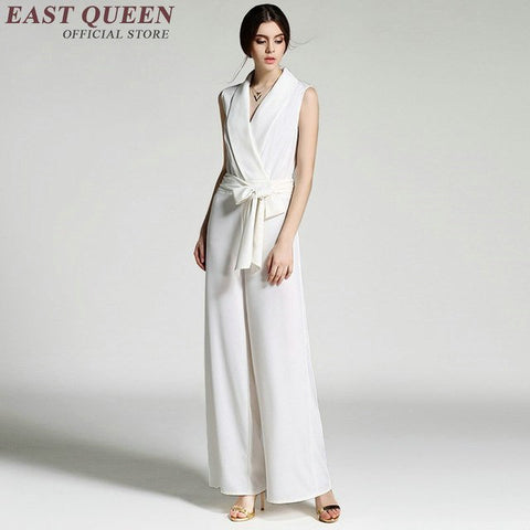 Elegant women jumpsuit business casual