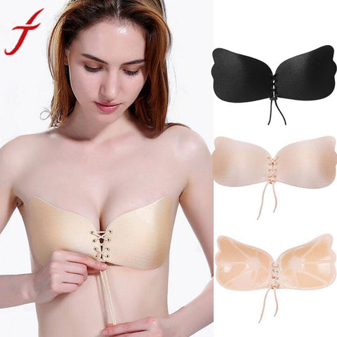 Instant Breast Lift Invisible Silicone Push Up Bra