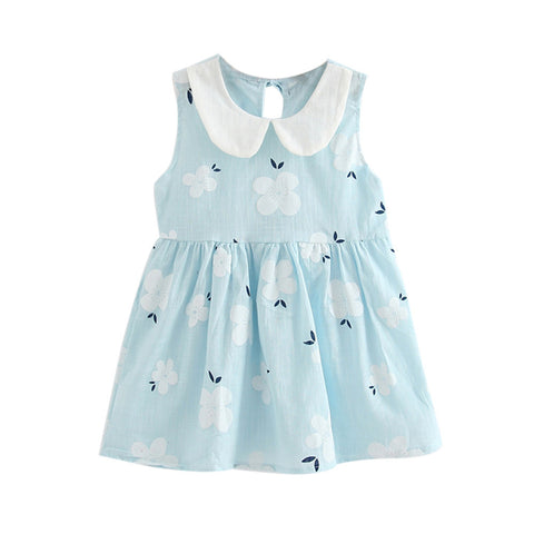 Toddler Girls Summer Sleeveless Dress