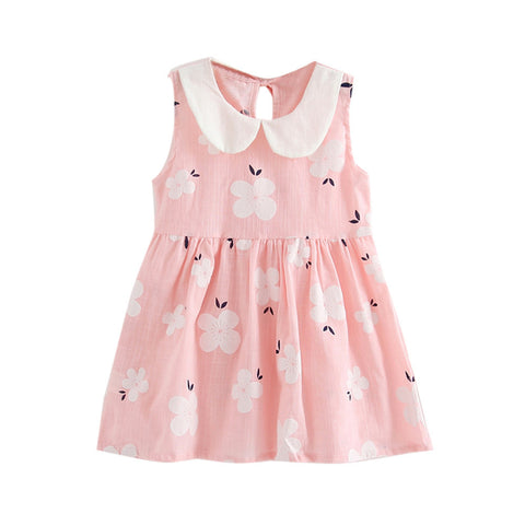 Toddler Girls Summer Sleeveless Dress