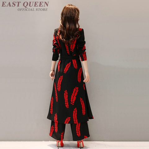 Women's two piece elegant women pant suit